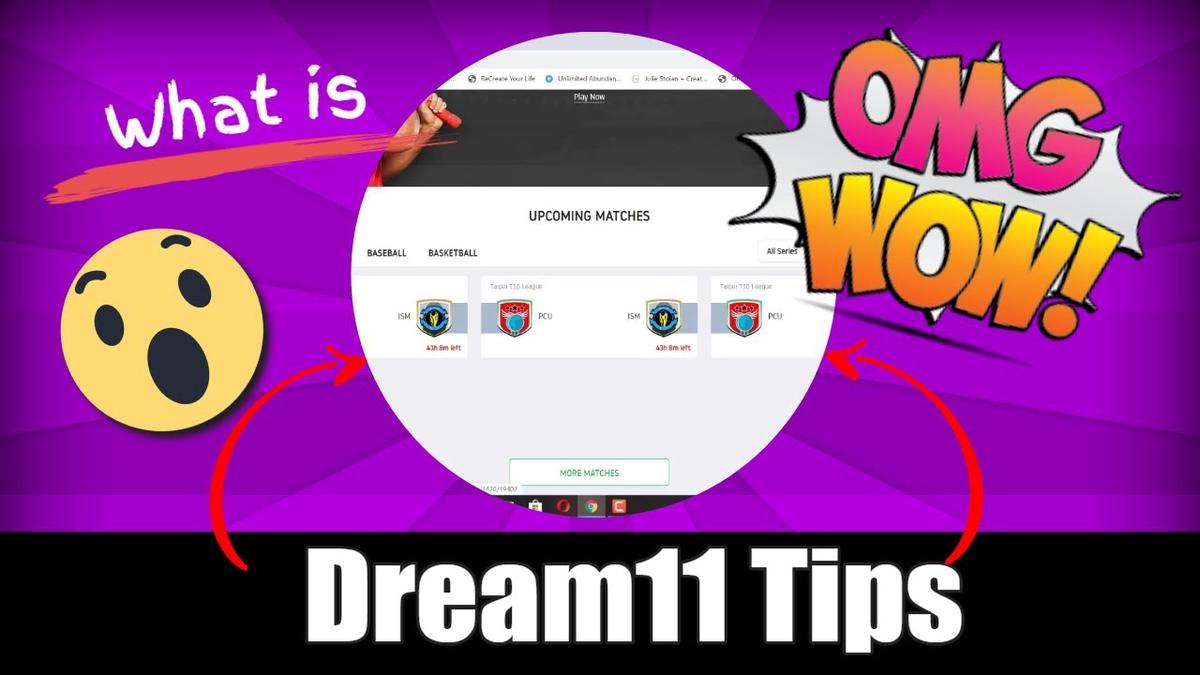 'Video thumbnail for What is Dream11 and How to Play  Dream 11 Best Tips to Win Big. Unknown Facts.'